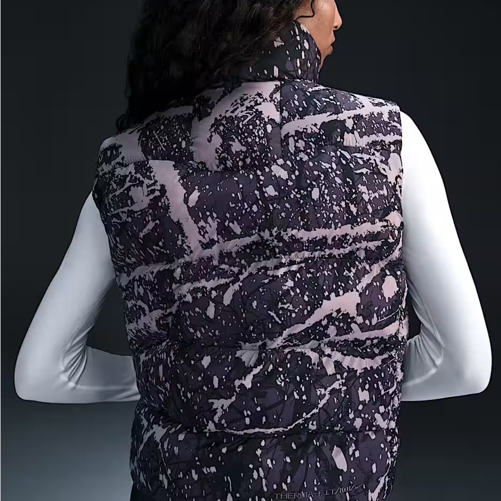 Nike ACG "Lunar Lake" Women's Therma-FIT ADV Vest Dark Raisin FV7331-573 - Picture 2 of 5